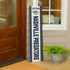 Nashville Predators 47" Double Sided Leaner, Christmas - NHL Home