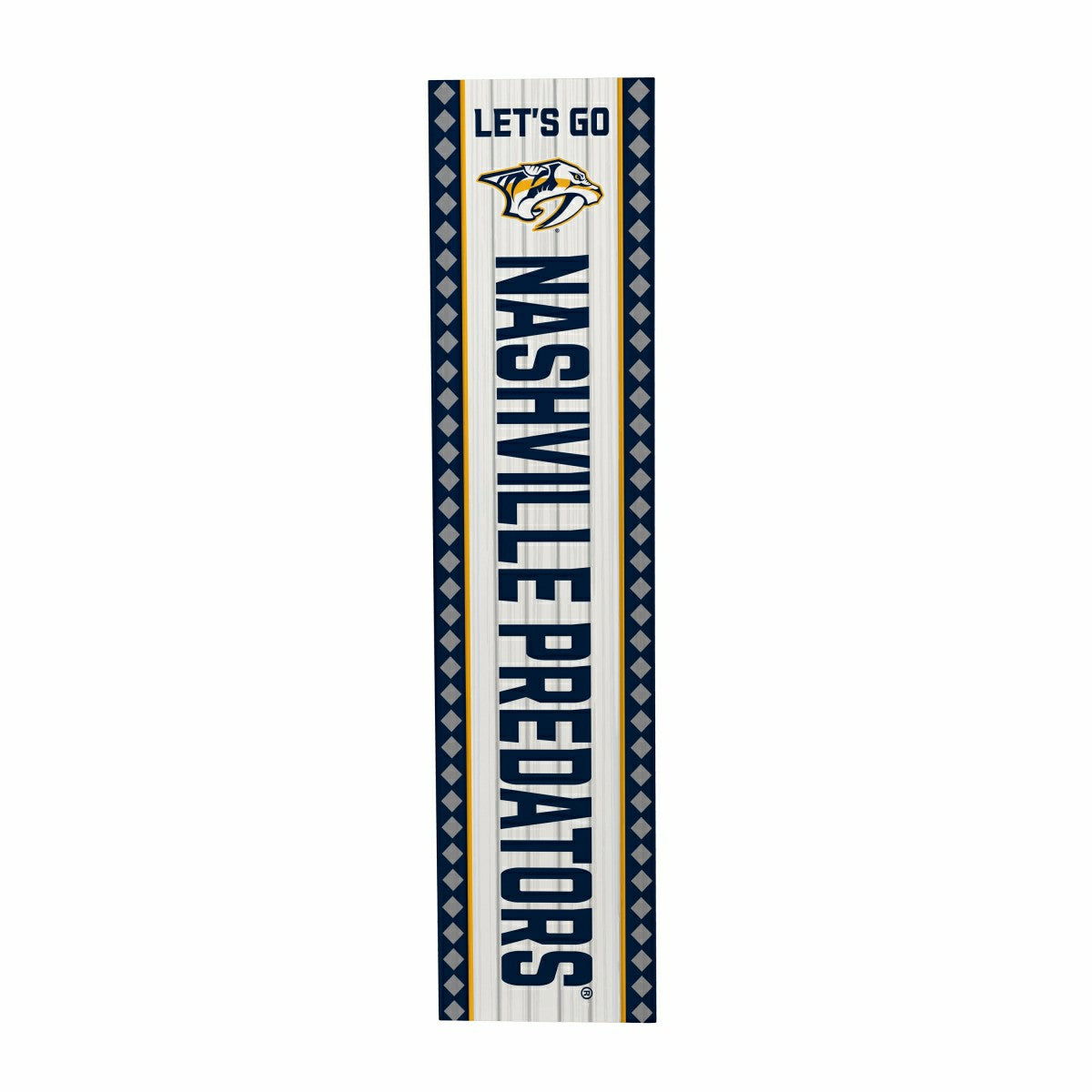 Nashville Predators 47" Double Sided Leaner, Christmas - NHL Home