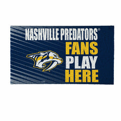 Nashville Predators Fan Mat, 28"x16" - NHL
