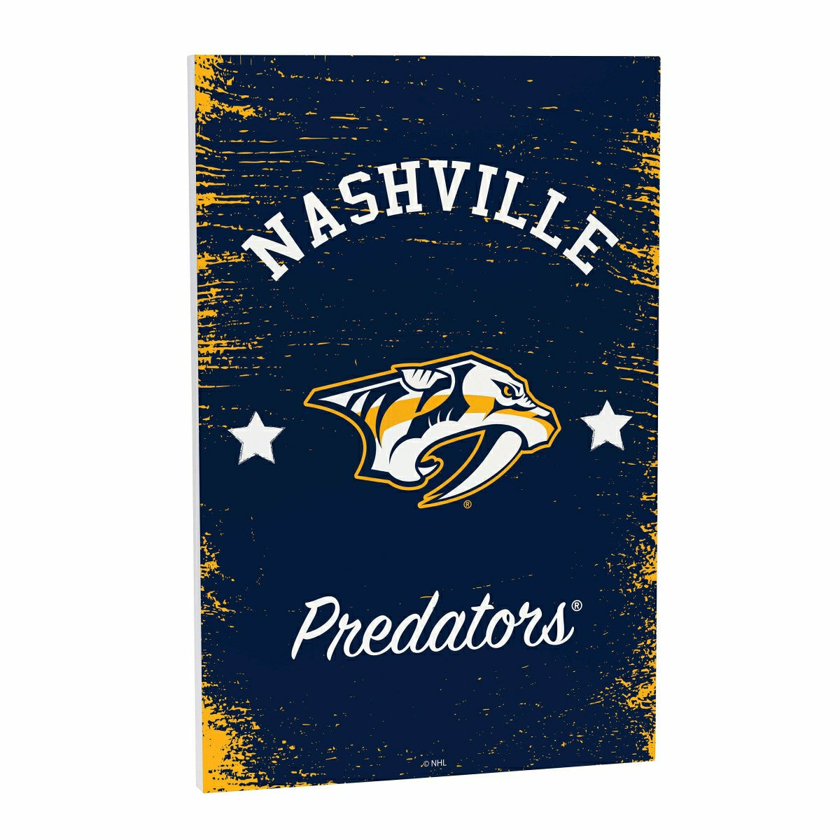 Nashville Predators Wood Wall Sign, 16x24 - NHL Home