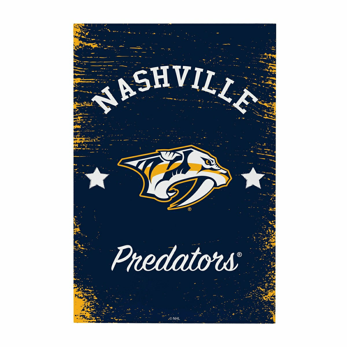 Nashville Predators Wood Wall Sign, 16x24 - NHL Home