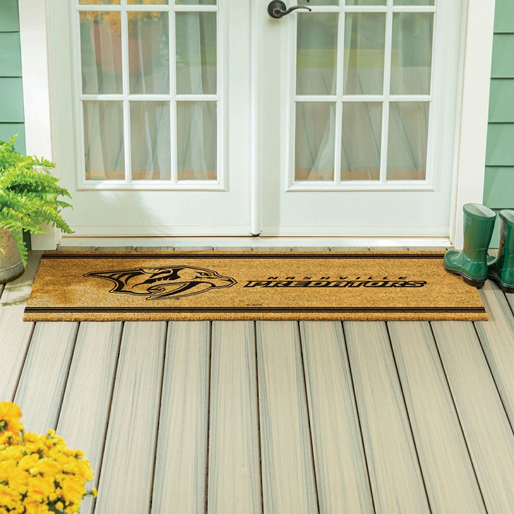 Nashville Predators Extra Large One Color Coir Mat, 60"x24" - NHL