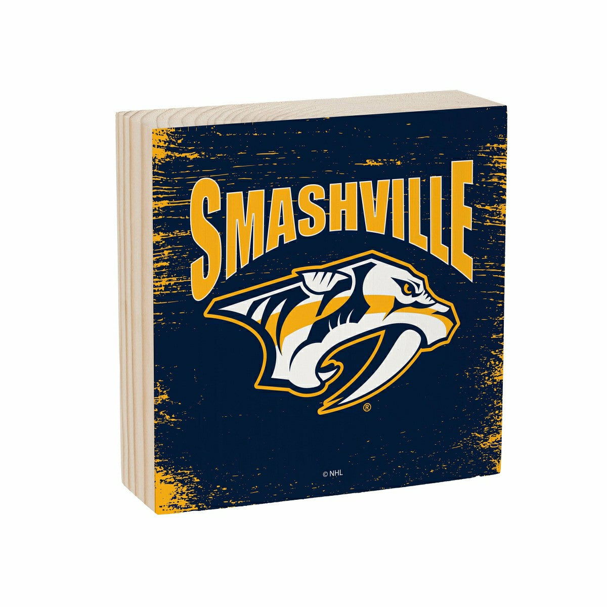 Nashville Predators Plock, Down Home Fans, 6x6 - NHL Home