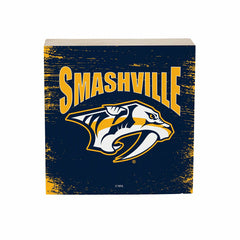 Nashville Predators Plock, Down Home Fans, 6x6 - NHL Home