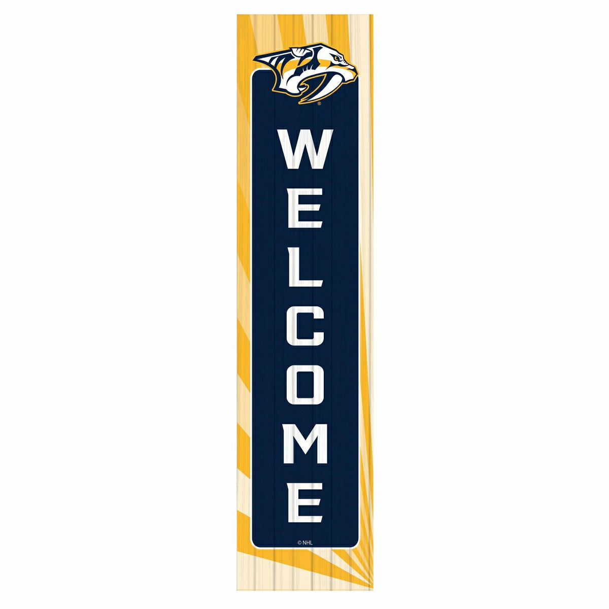 Nashville Predators Summer Seasonal Single Sided Large Leaner, 46" - NHL Home