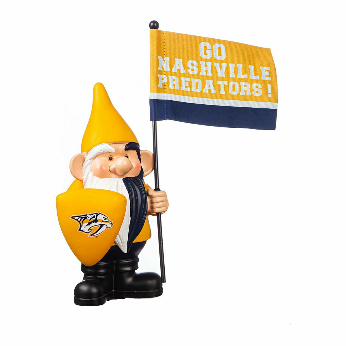 Nashville Predators, Flag Holder Gnome - NHL Home