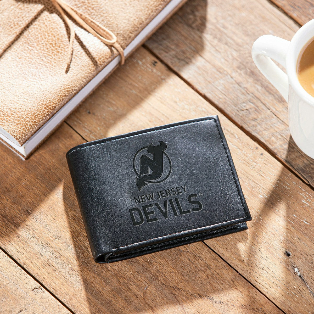 New Jersey Devils, Bi-Fold Wallet, Black - NHL Home