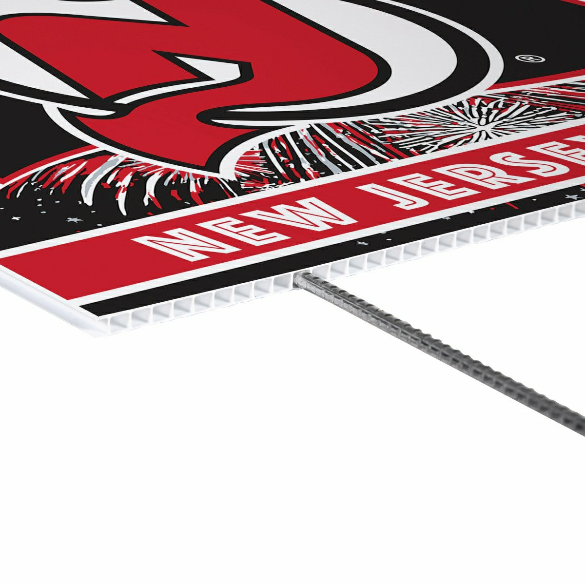 New Jersey Devils Yard Sign, Patriotic - NHL Home