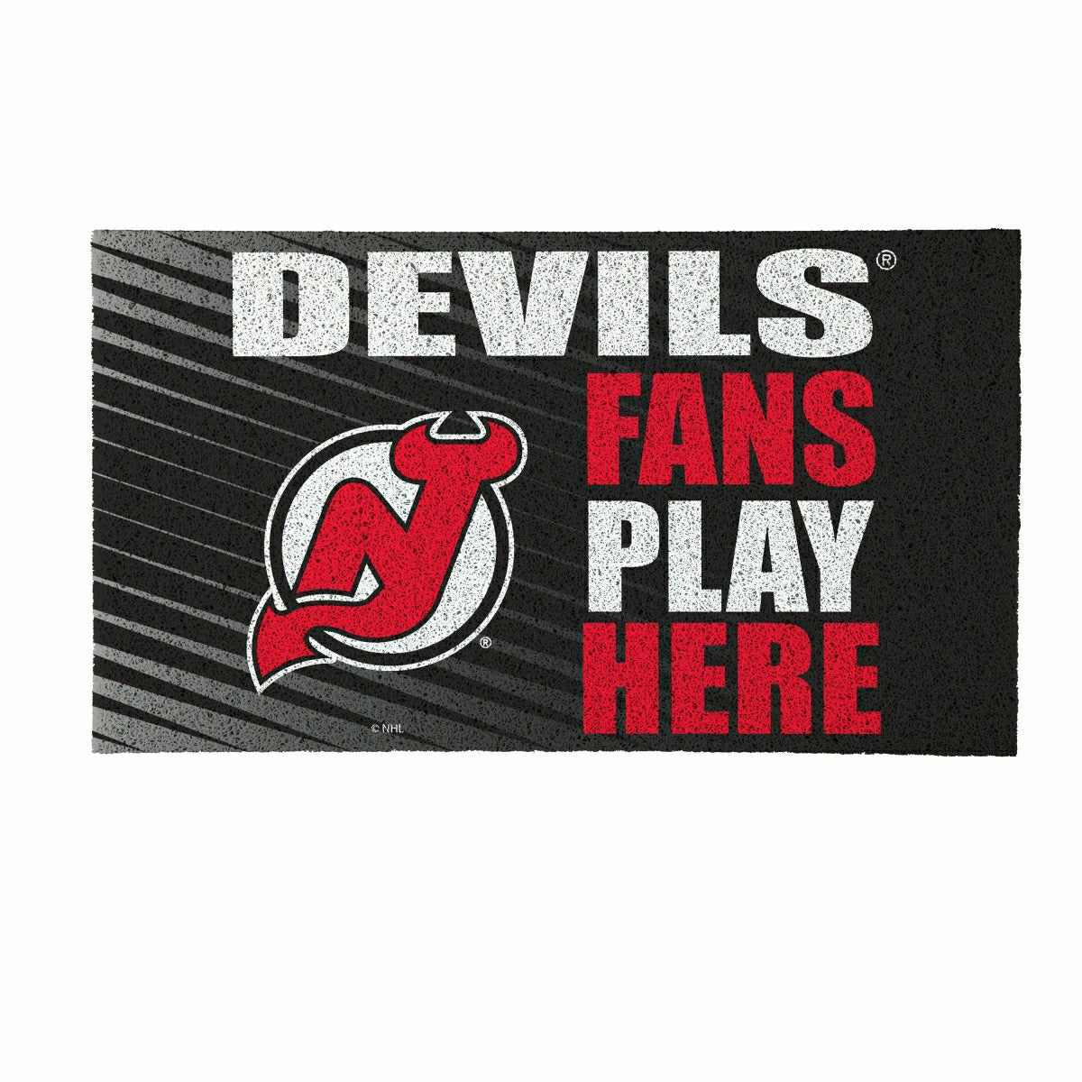 New Jersey Devils Fan Mat, 28"x16" - NHL