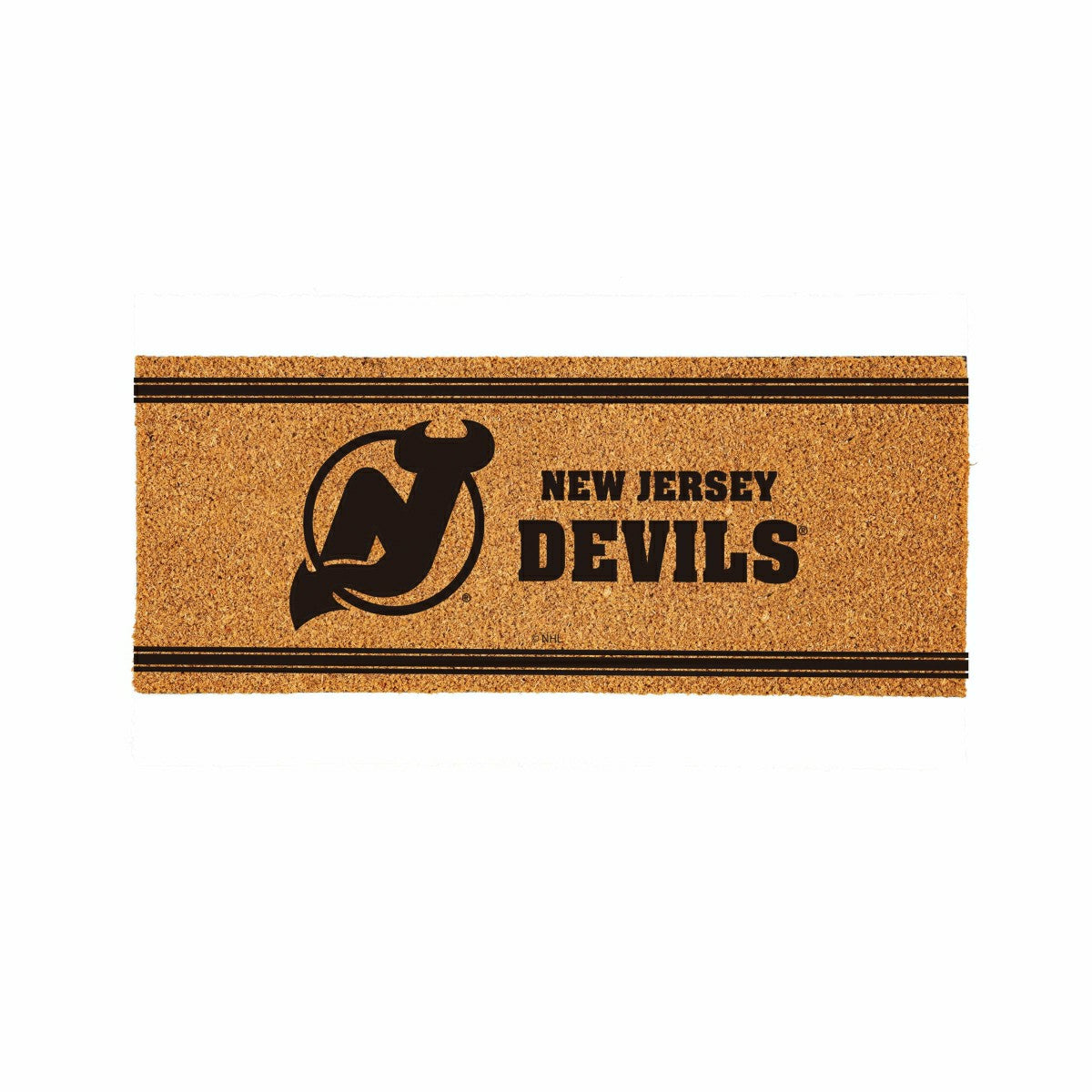 New Jersey Devils Extra Large One Color Coir Mat, 60"x24" - NHL