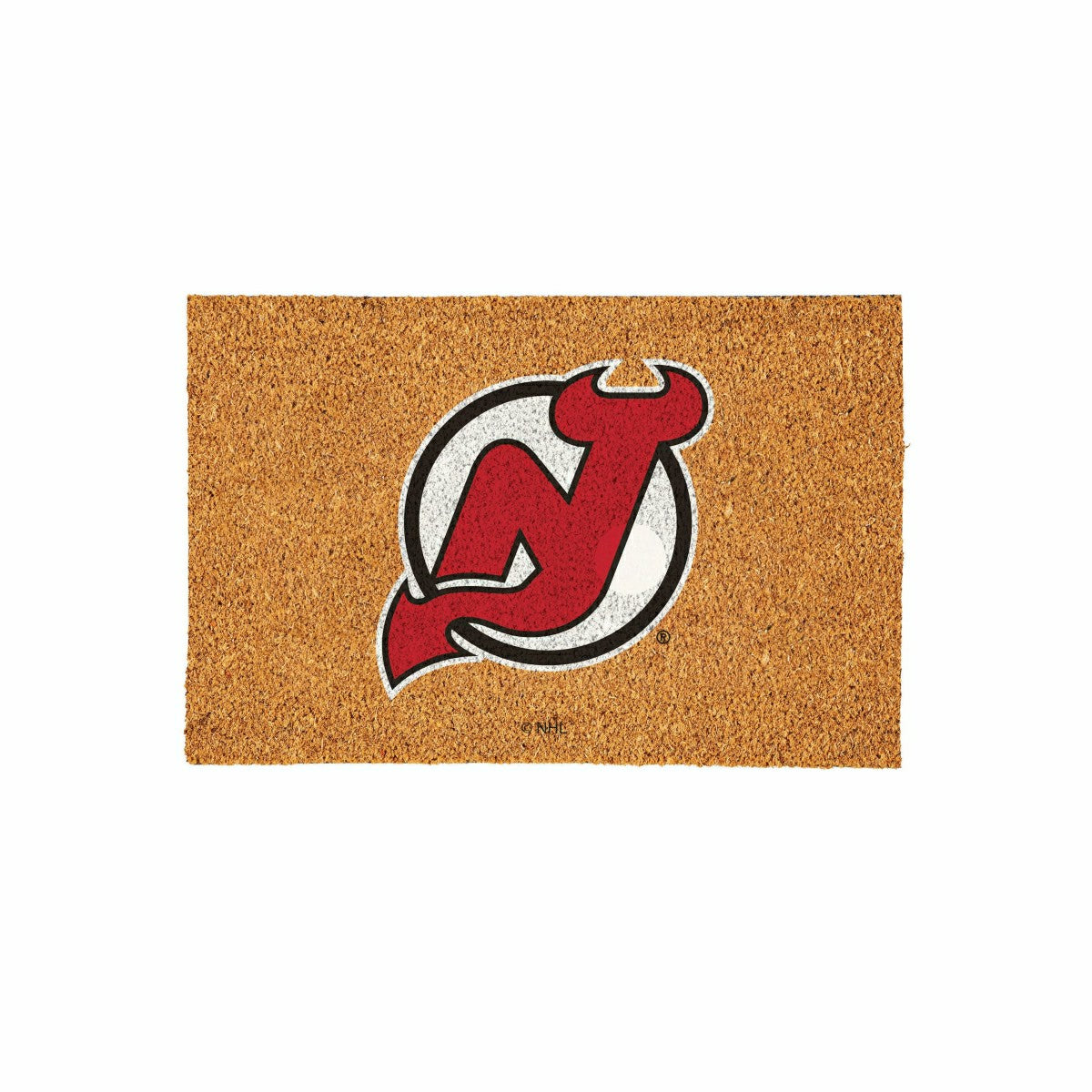 New Jersey Devils Large Full Color Coir Mat, 36"x24" - NHL