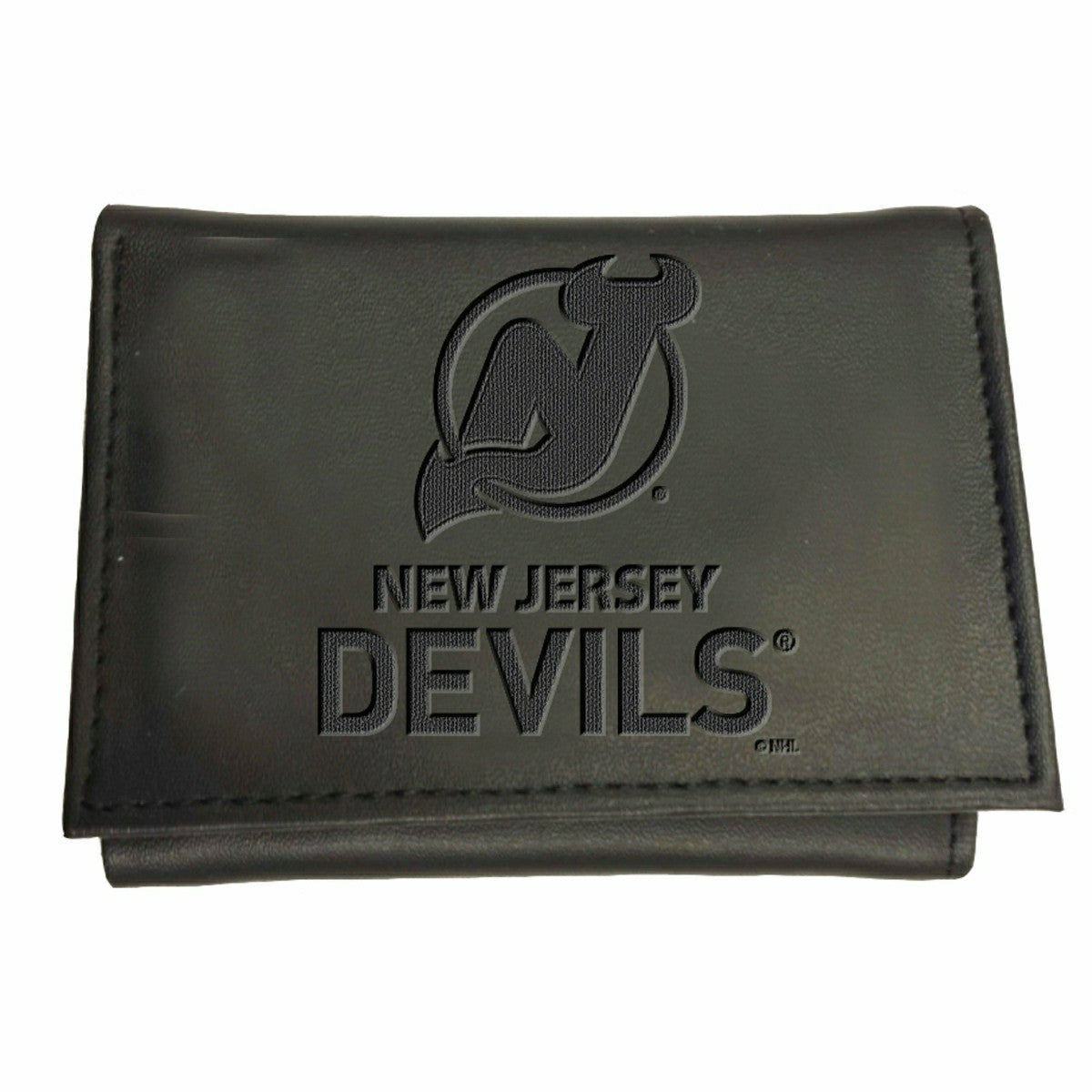 New Jersey Devils, Tri-Fold Wallet, Black - NHL Home