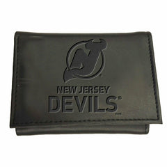 New Jersey Devils, Tri-Fold Wallet, Black - NHL Home