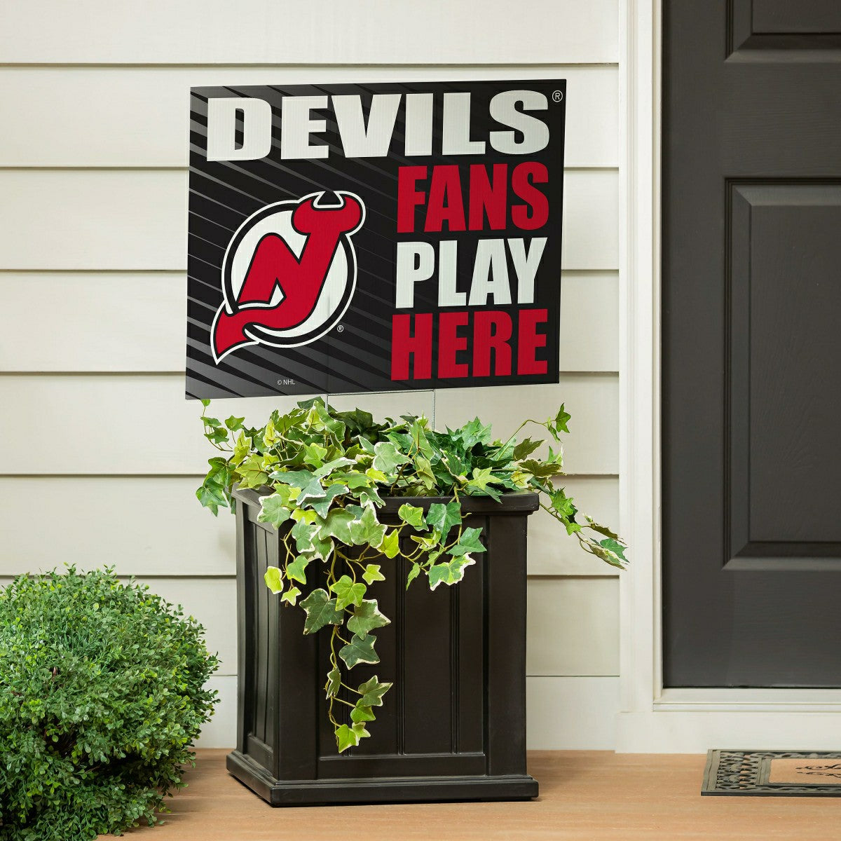 New Jersey Devils Coroplast Yard Sign "Fans Play Here" - NHL Home