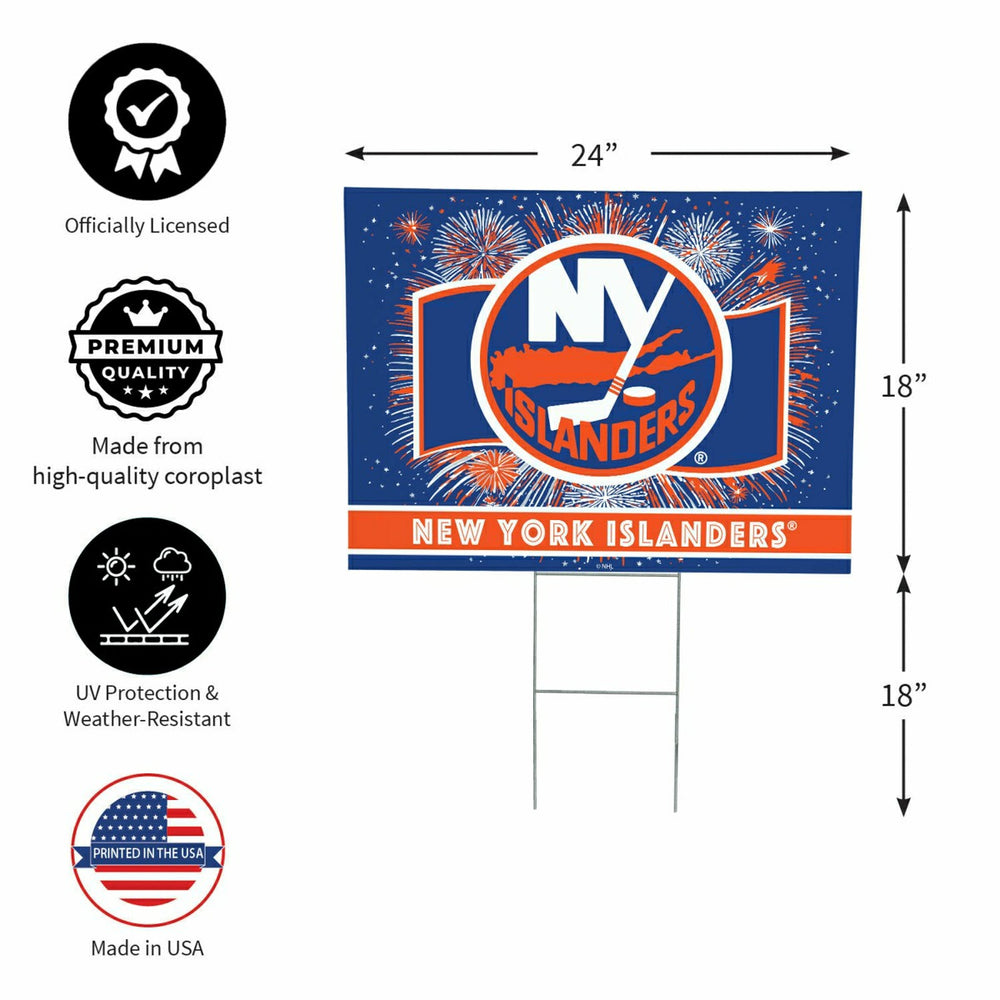 New York Islanders Yard Sign, Patriotic - NHL Home