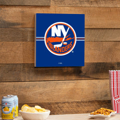 New York Islanders Wood Wall Sign, 12x12 - NHL Home