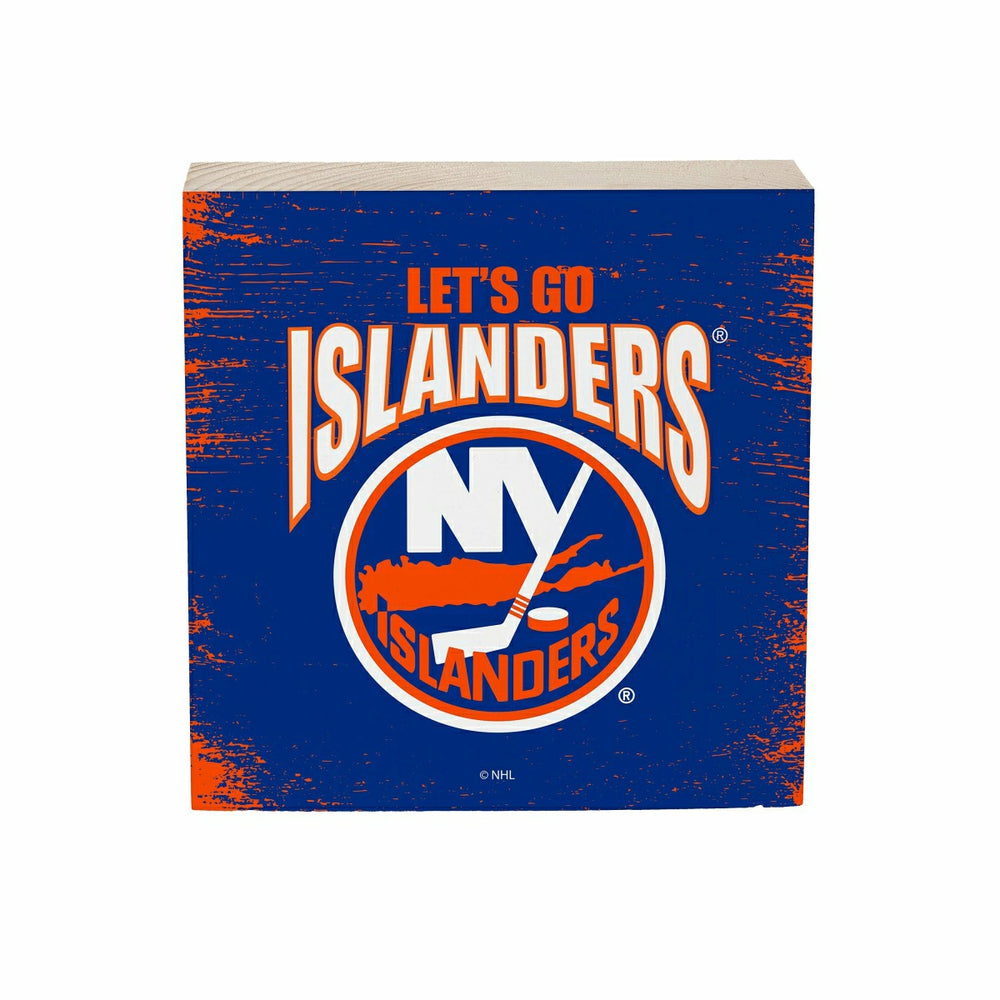 New York Islanders Plock, Down Home Fans, 6x6 - NHL Home