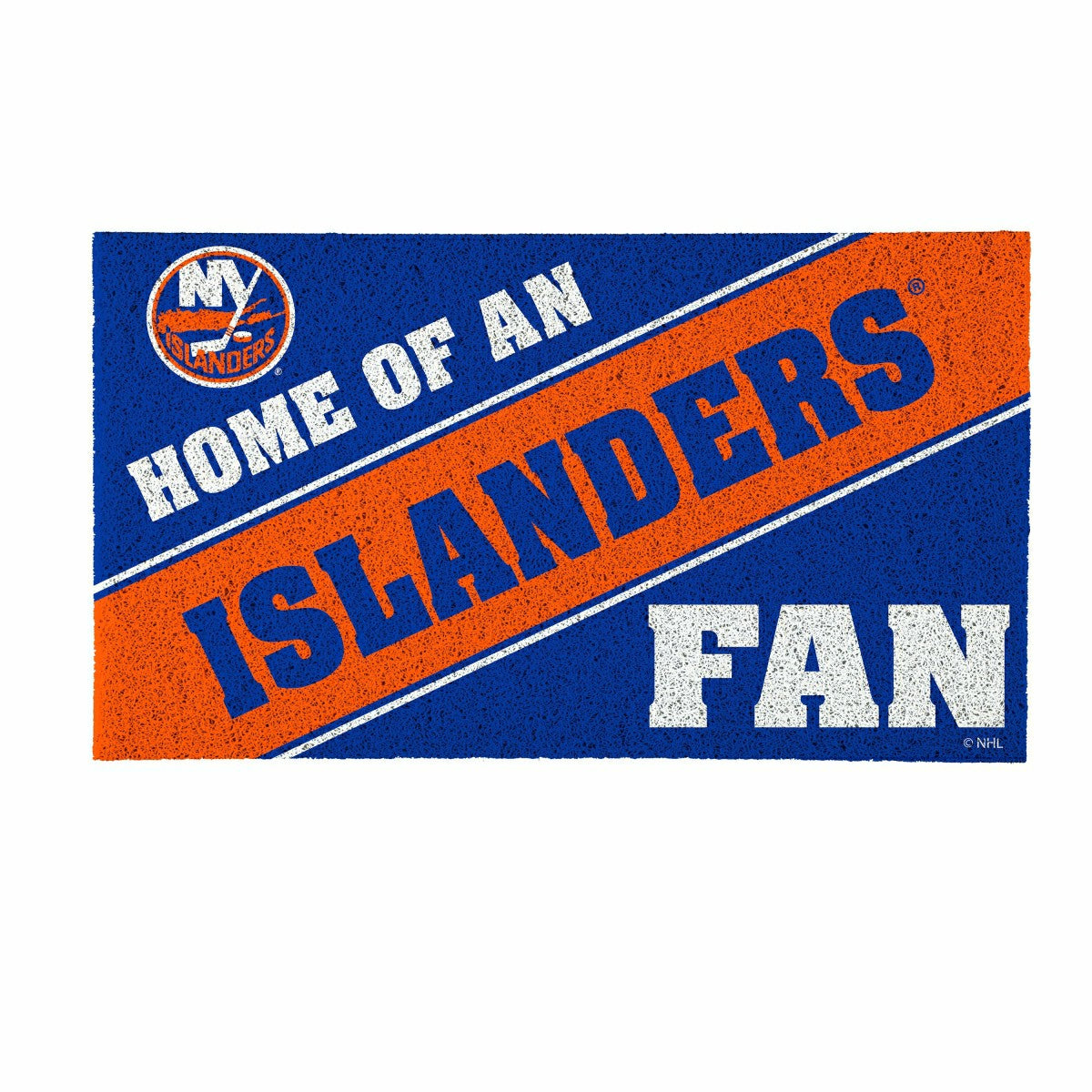 New York Islanders, PVC Mat COLOR, Home of a Fan - NHL