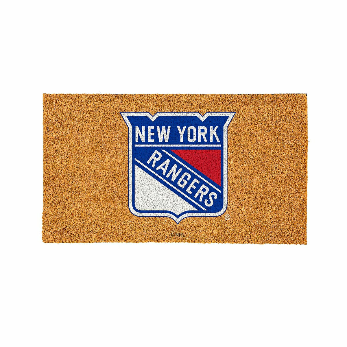 Coir Mat, 16"x28", New York Rangers - NHL