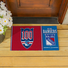 New York Rangers, 100 Anniversary Turf Mat, Color - NHL