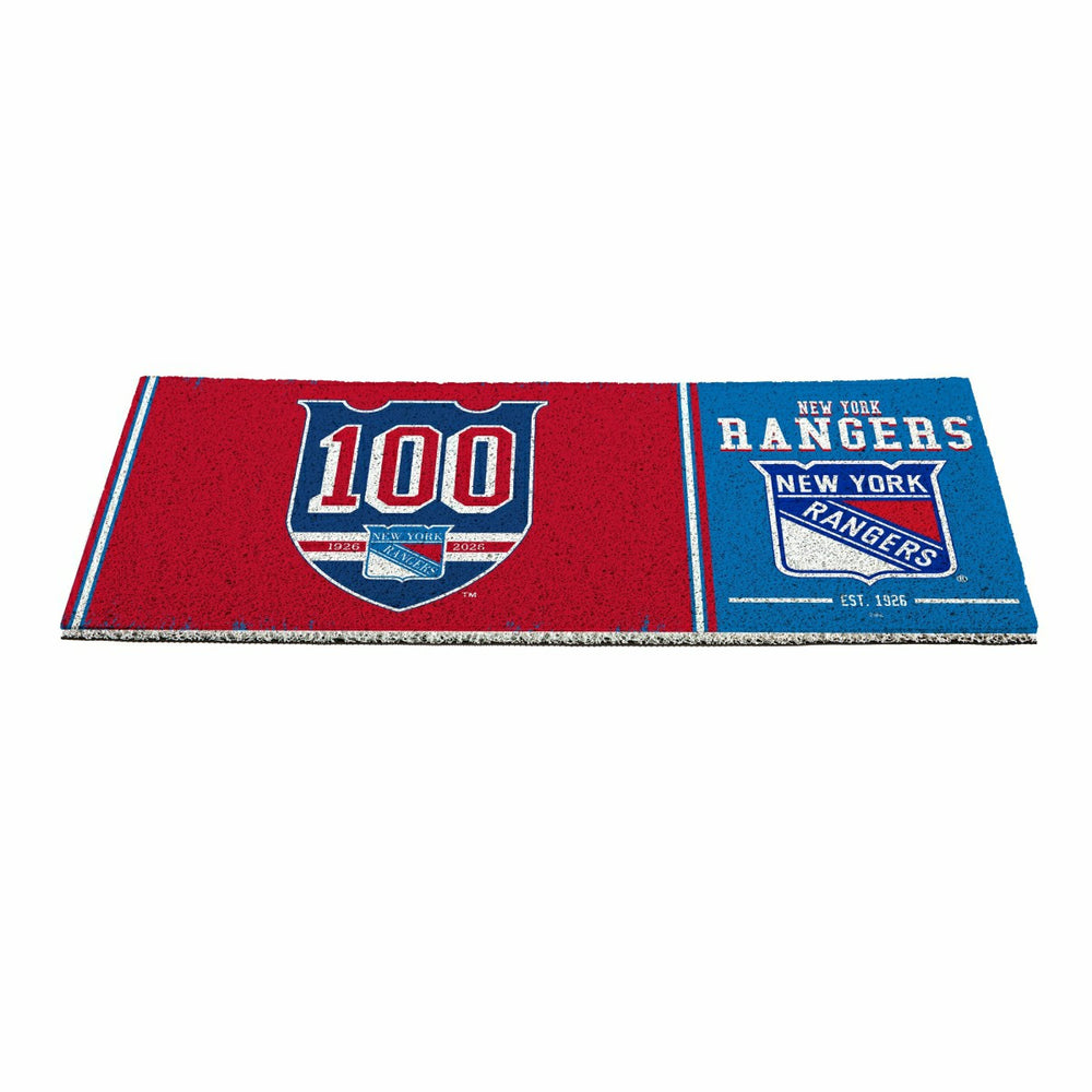New York Rangers, 100 Anniversary Turf Mat, Color - NHL