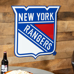 New York Rangers Premier Metal Wall Art - NHL Home
