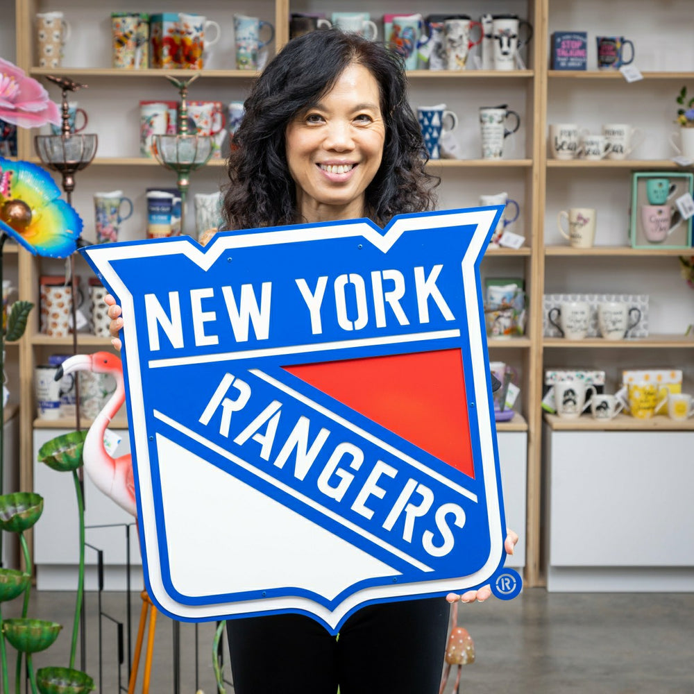 New York Rangers Premier Metal Wall Art - NHL Home