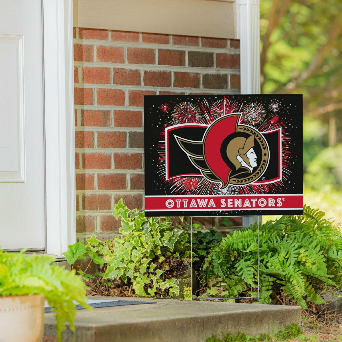 Ottawa Senators Yard Sign, Patriotic - NHL Home