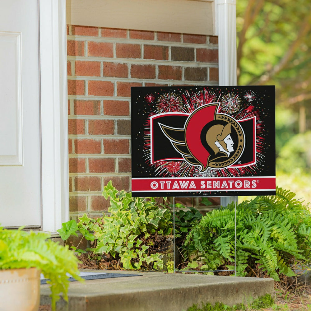 Ottawa Senators Yard Sign, Patriotic - NHL Home