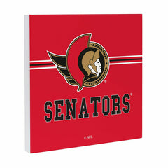 Ottawa Senators Wood Wall Sign, 12x12 - NHL Home