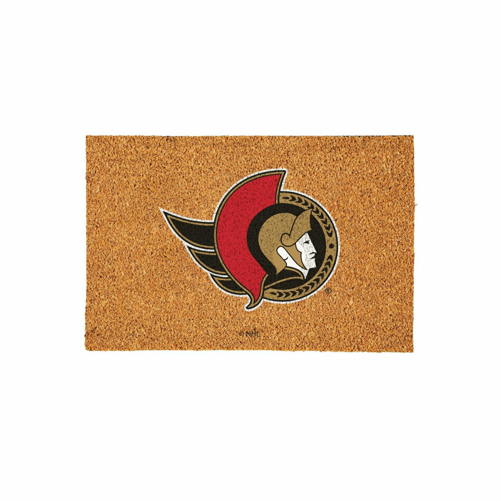 Ottawa Senators Large Full Color Coir Mat, 36"x24" - NHL