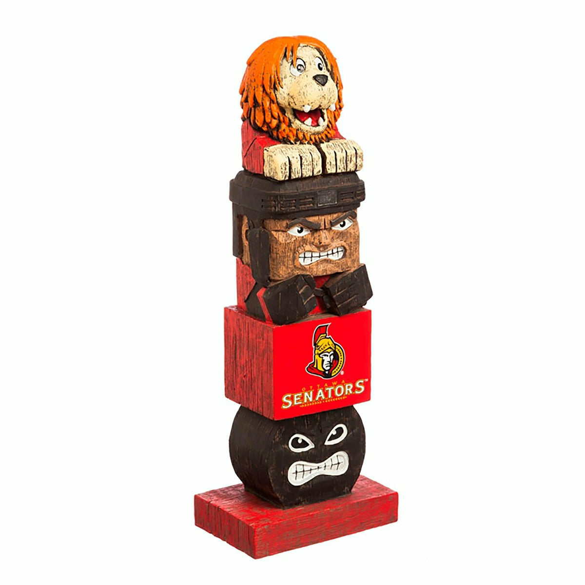 Ottawa Senators Tiki Team Totem Garden Statue - NHL Home