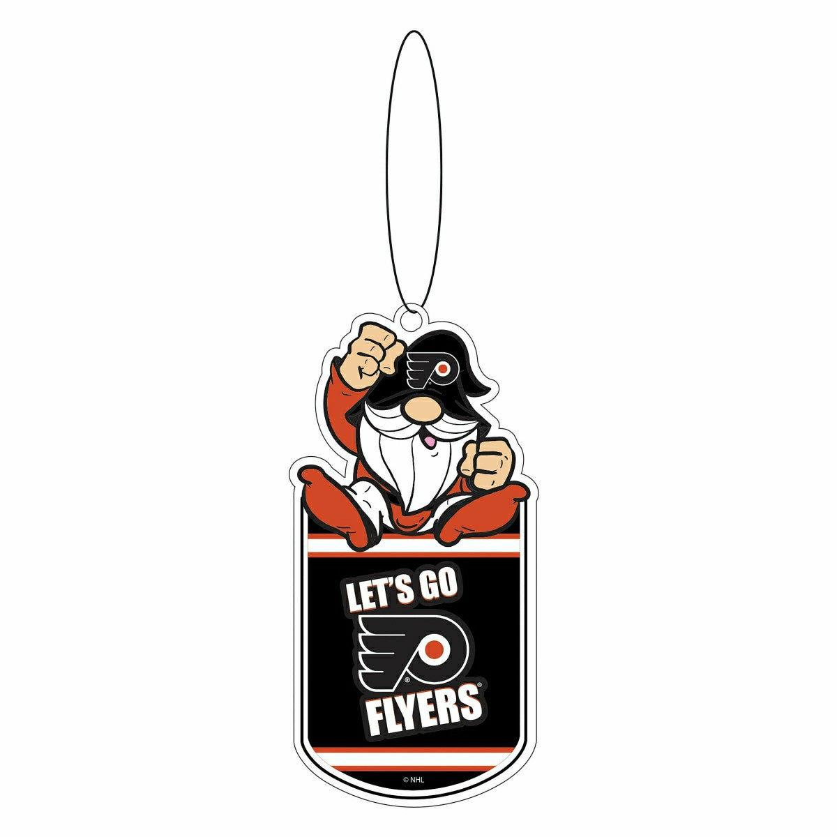 Philadelphia Flyers Gift Tag Ornament, Gnome Fan - NHL Home