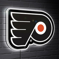 Philadelphia Flyers LED Wall Decor, Glazelite, Logo - NHL Home