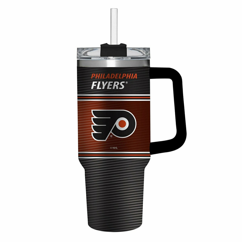 40oz Stainless Steel Canyon Cup w/ Straw, Philadelphia Flyers - NHL Home