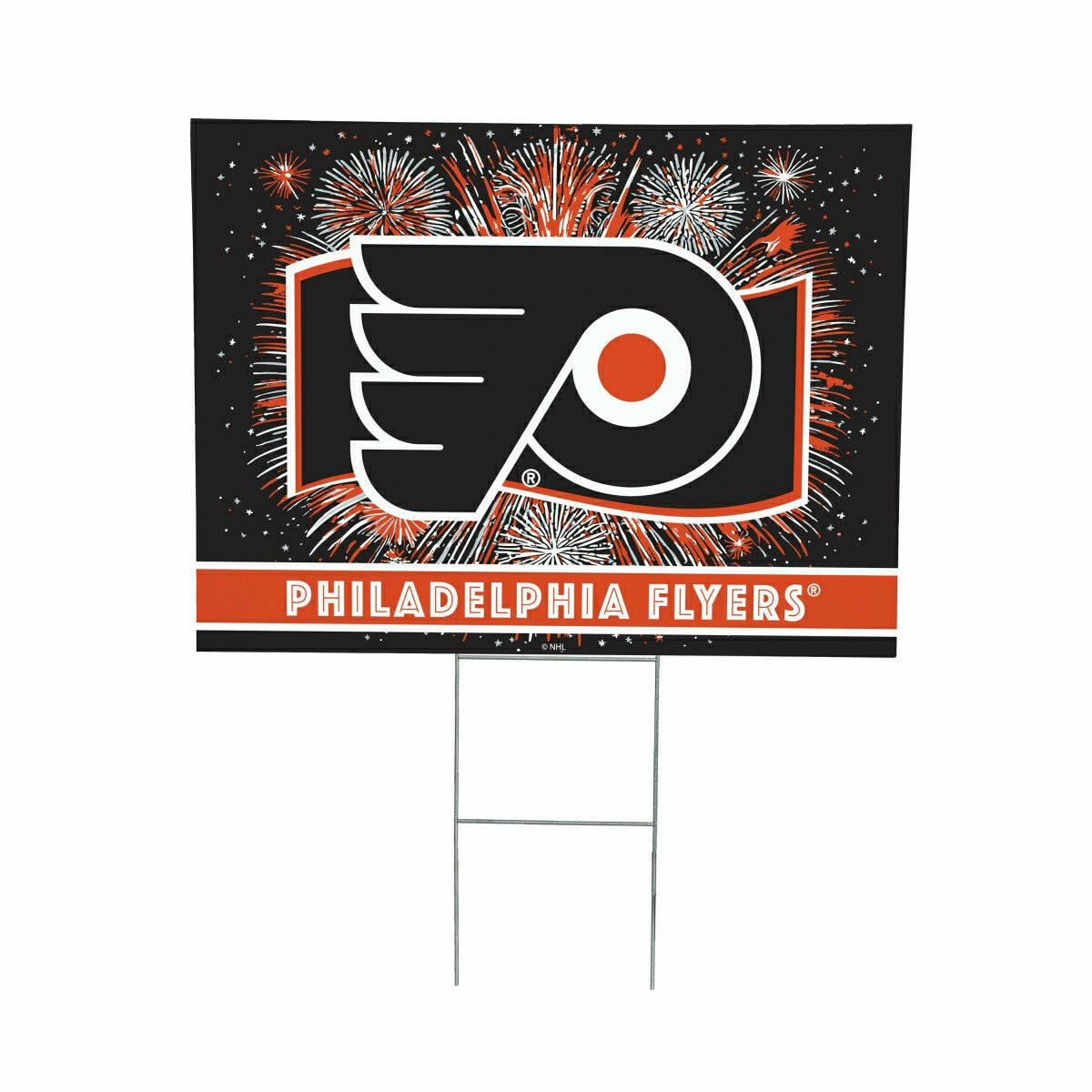 Philadelphia Flyers Yard Sign, Patriotic - NHL Home