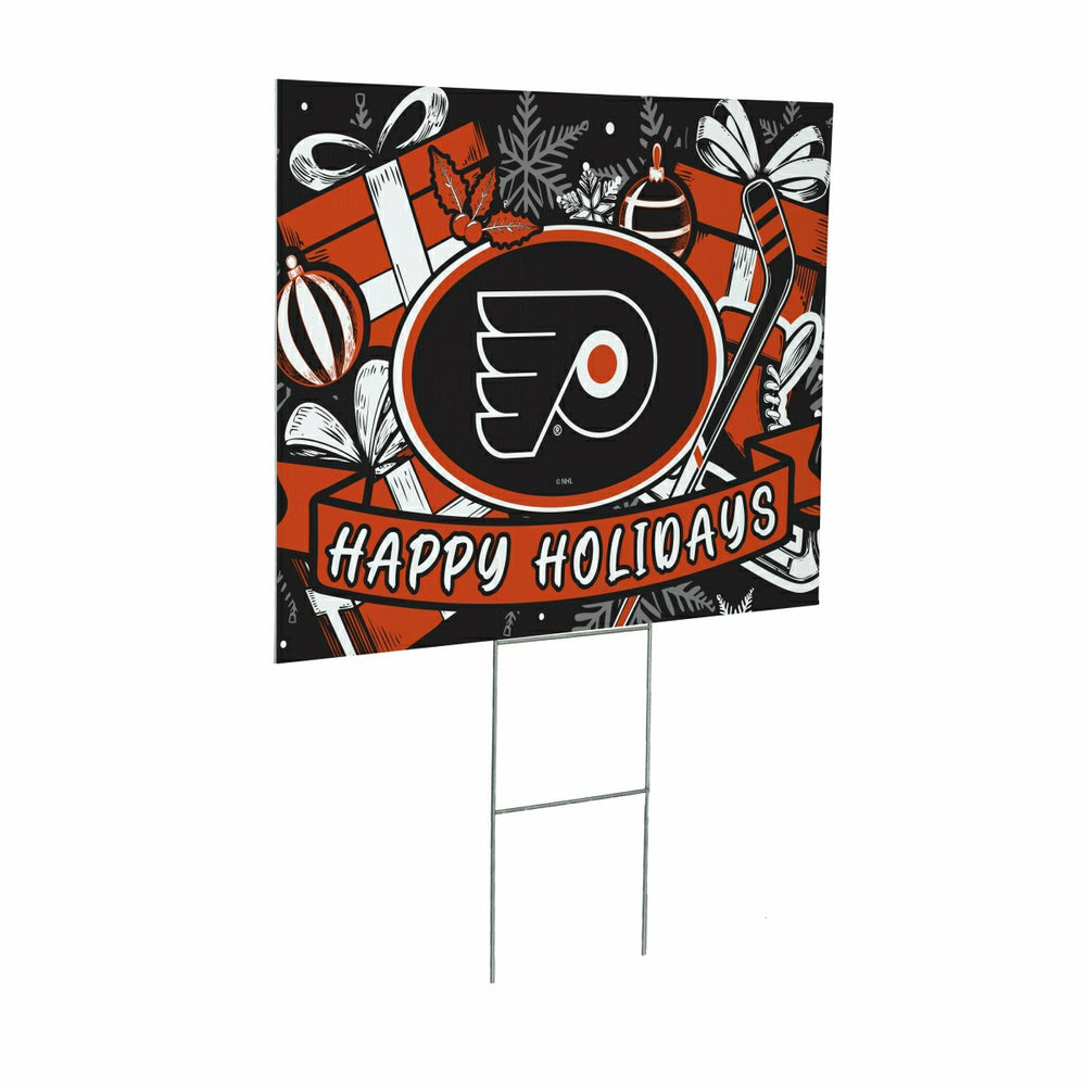 Philadelphia Flyers Yard Sign, Holiday - NHL Home