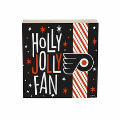 Philadelphia Flyers Block, Holiday, 6x6 - NHL Home