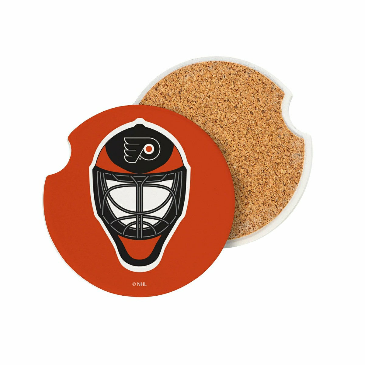 Philadelphia Flyers Car Coaster Set, 2pc - NHL Home