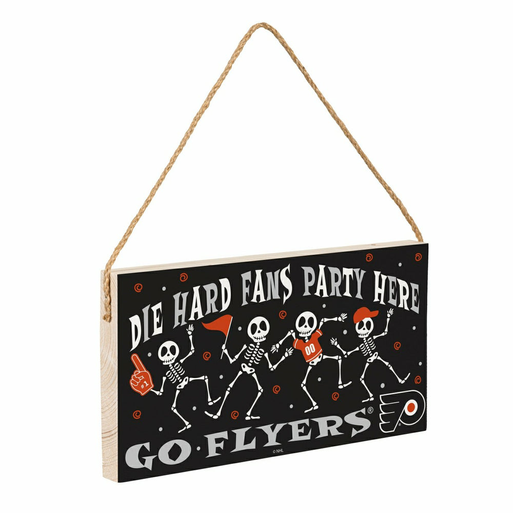 Philadelphia Flyers Halloween Wood Wall Sign, 6x11 - NHL Home
