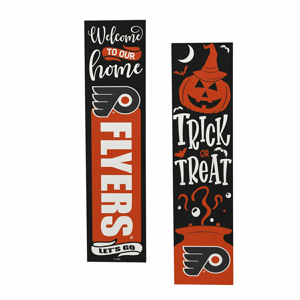 47" Double Sided Leaner, Philadelphia Flyers, Halloween - NHL Home