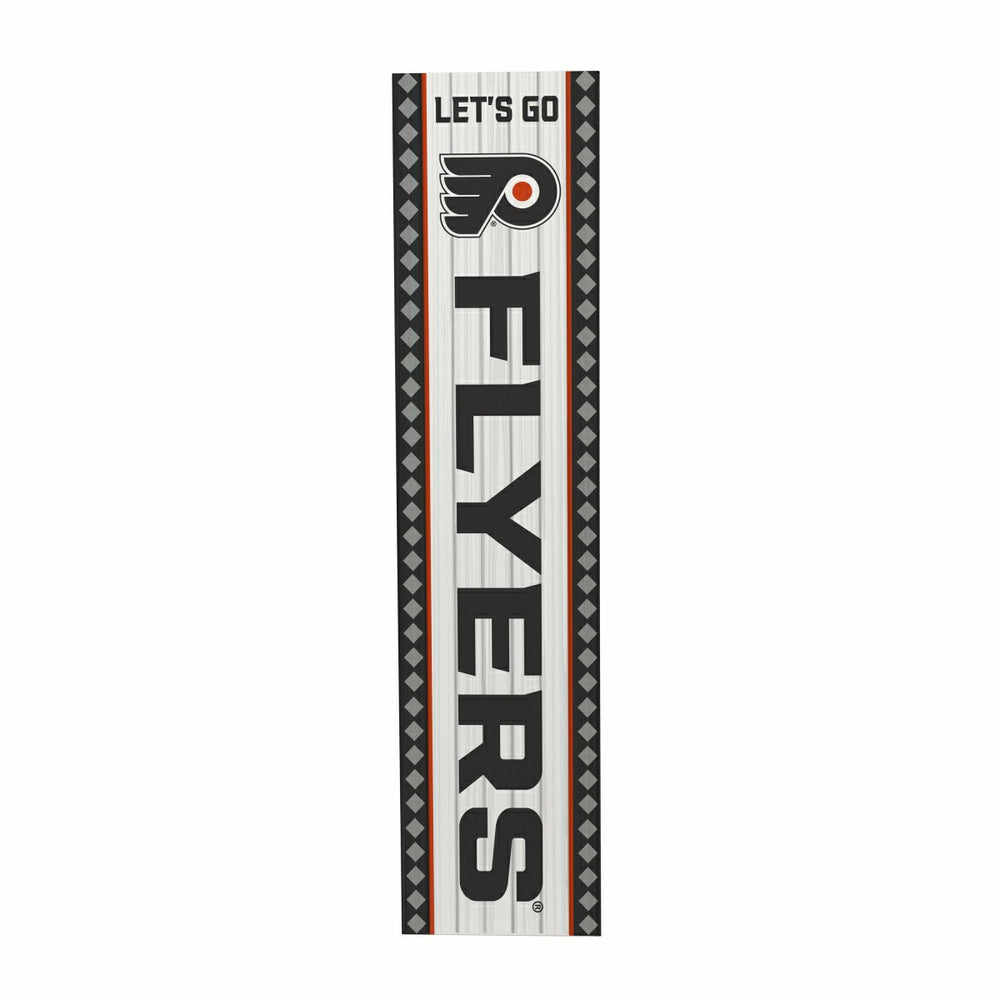 47" Double Sided Leaner, Philadelphia Flyers, Christmas - NHL Home