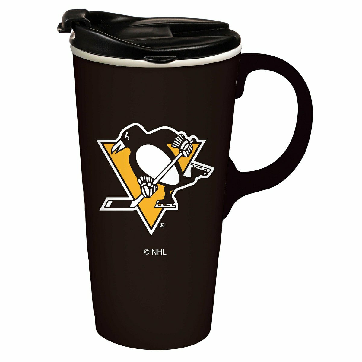 Boxed Travel Latte Cup, Pittsburgh Penguins - NHL Home