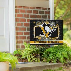 Pittsburgh Penguins Yard Sign, Patriotic - NHL Home