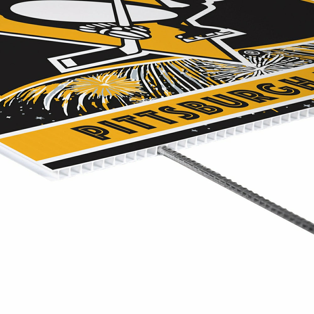 Pittsburgh Penguins Yard Sign, Patriotic - NHL Home