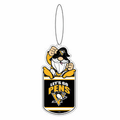 Pittsburgh Penguins Gift Tag Ornament, Gnome Fan - NHL Home