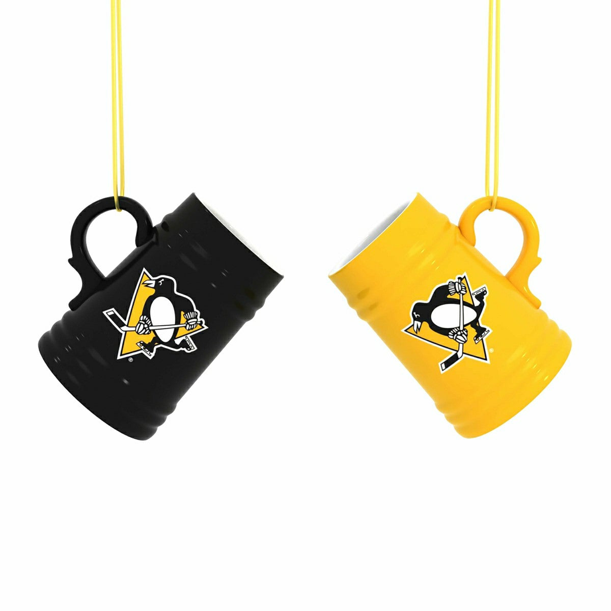Pittsburgh Penguins Ceramic Mini Stein, 3oz, set of 2 - NHL Home