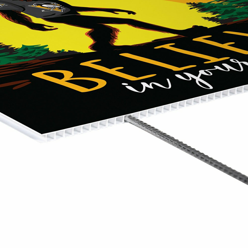 Pittsburgh Penguins Yard Sign, Bigfoot - NHL Home