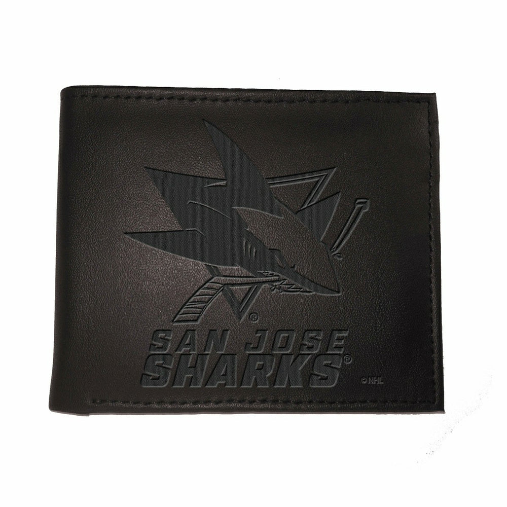San Jose Sharks, Bi-Fold Wallet, Black - NHL Home