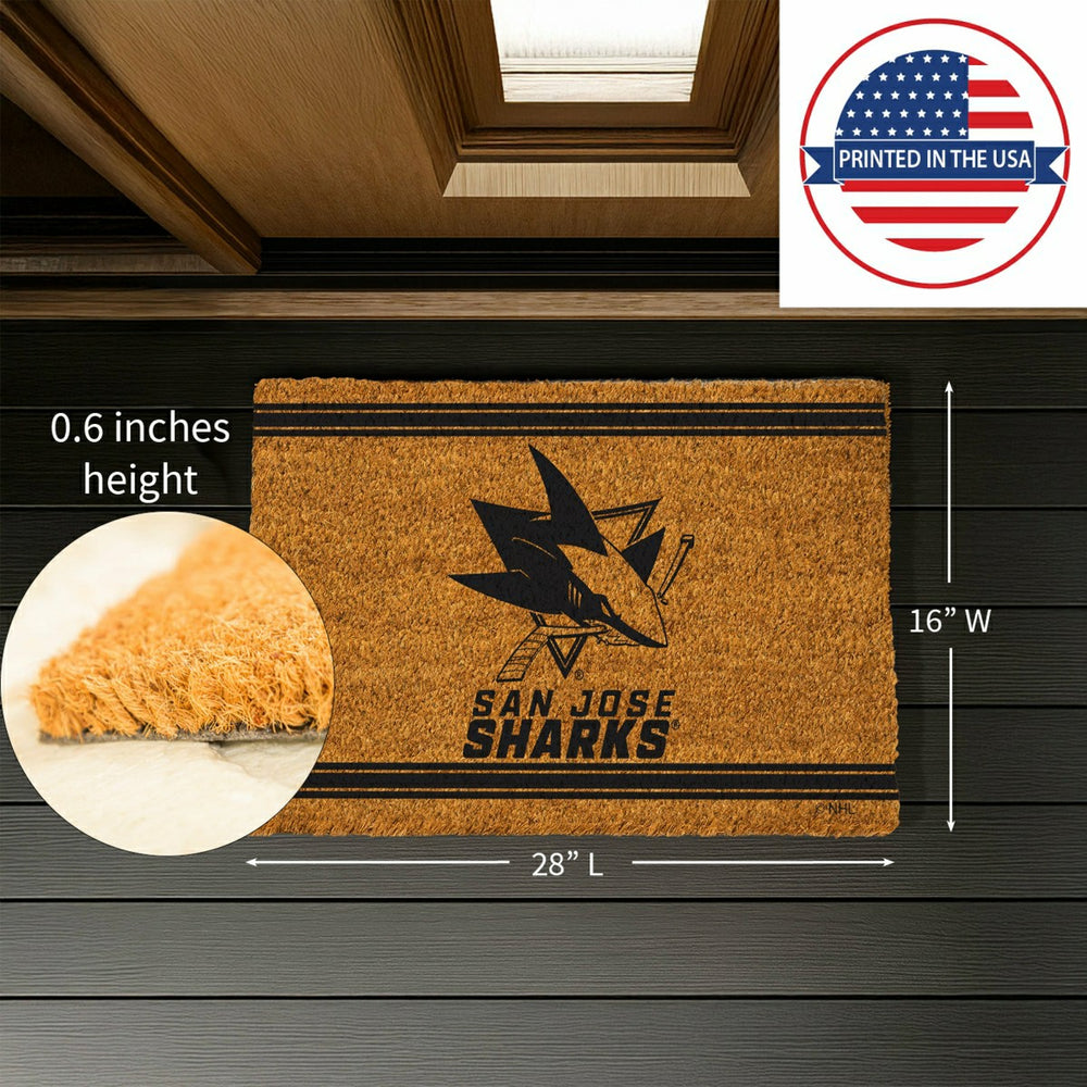 San Jose Sharks, Coir Mat 1C - NHL
